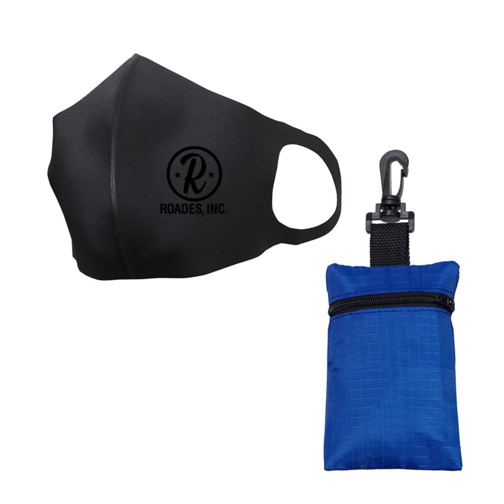 Add Your Logo: Comfort Mask With Travel Pouch